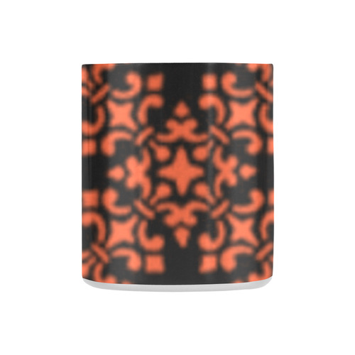 Flame Damask Classic Insulated Mug(10.3OZ)