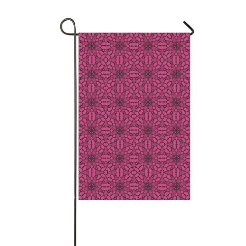 Pink Yarrow Lace Garden Flag 12‘’x18‘’（Without Flagpole）