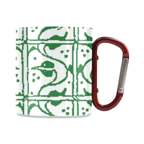 Green Leaf and Vines Classic Insulated Mug(10.3OZ)