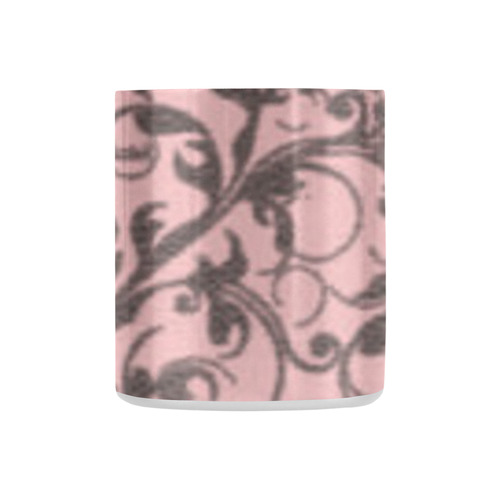 Bridal Rose Swirls Classic Insulated Mug(10.3OZ)