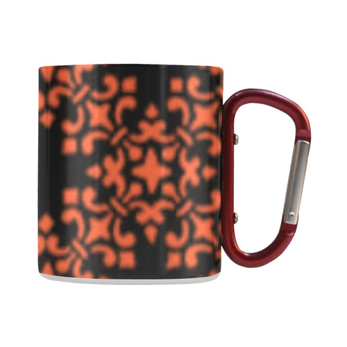 Flame Damask Classic Insulated Mug(10.3OZ)