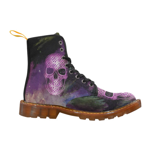 Skull-Unusual and unique 02 by JamColors Martin Boots For Women Model 1203H