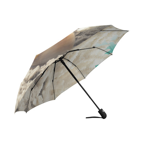 Underwater Coral Reef Seashells Auto-Foldable Umbrella (Model U04)