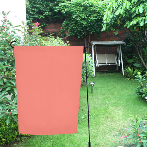 Peach Echo Garden Flag 12‘’x18‘’（Without Flagpole）