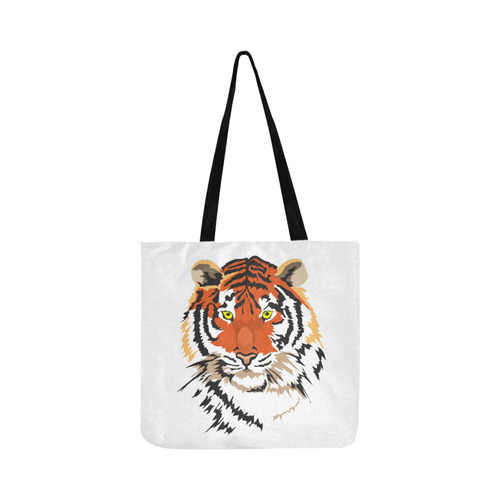 Tiger Reusable Shopping Bag Model 1660 (Two sides)