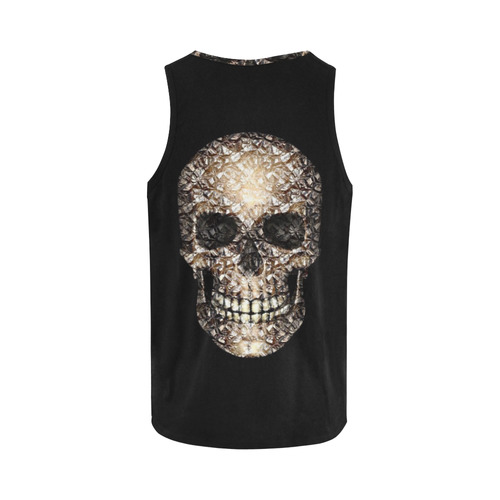 Skull-Unusual and unique 01 by JamColors All Over Print Tank Top for Men (Model T43)