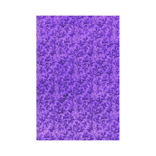 Vintage Leaf Purple Garden Flag 12‘’x18‘’（Without Flagpole）