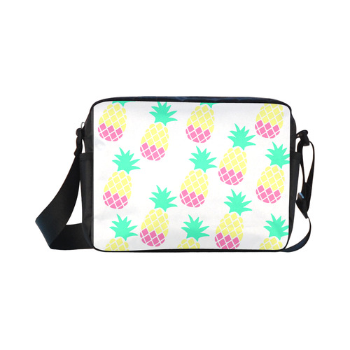 Pretty Pineapple Classic Cross-body Nylon Bags (Model 1632)