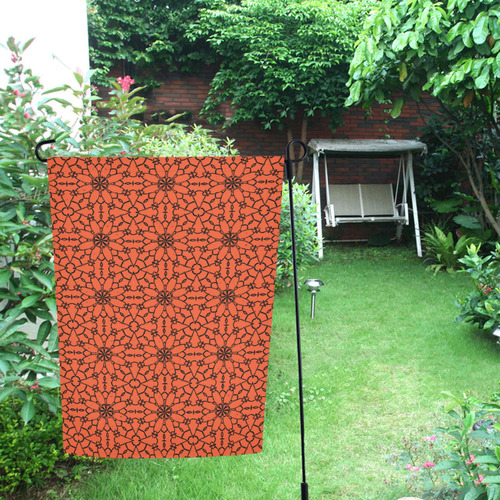 Flame Lace Garden Flag 12‘’x18‘’（Without Flagpole）