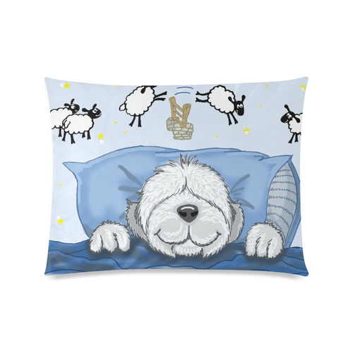 SLeep Tight Custom Zippered Pillow Case 20"x26"(Twin Sides)