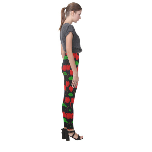 cherries Cassandra Women's Leggings (Model L01)