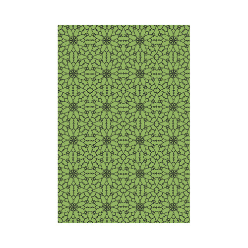 Greenery Lace Garden Flag 12‘’x18‘’（Without Flagpole）