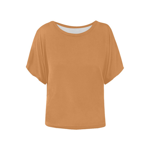 Topaz Women's Batwing-Sleeved Blouse T shirt (Model T44)