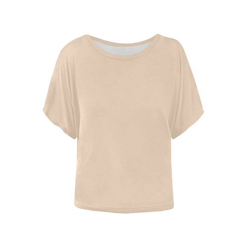 Dawn Women's Batwing-Sleeved Blouse T shirt (Model T44)