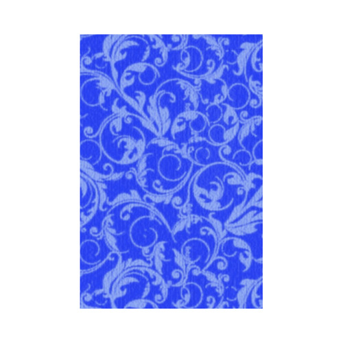 Sapphire Blue Swirls Garden Flag 12‘’x18‘’（Without Flagpole）