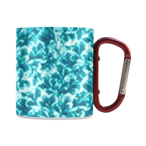 Turquoise Leaf Classic Insulated Mug(10.3OZ)