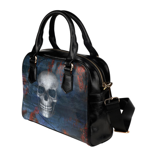 Skull-Unusual and unique 07 by JamColors Shoulder Handbag (Model 1634)