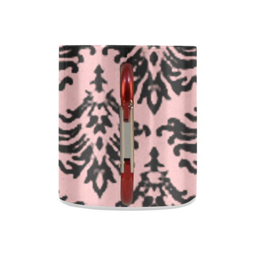 Bridal Rose Damask Classic Insulated Mug(10.3OZ)