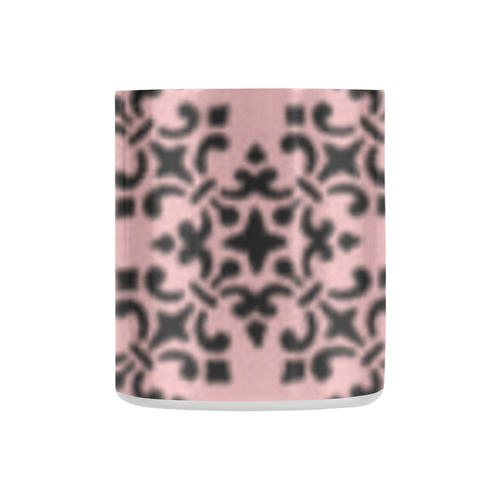 Bridal Rose Damask Classic Insulated Mug(10.3OZ)