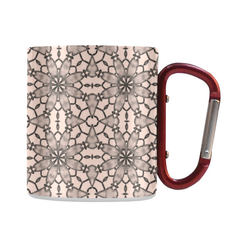 Pale Dogwood Lace Classic Insulated Mug(10.3OZ)