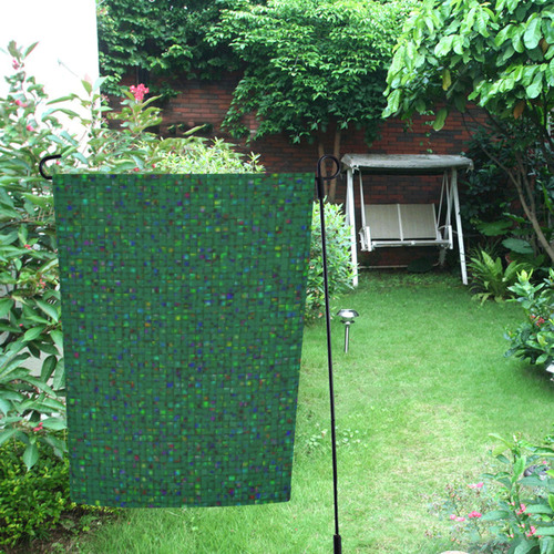 Antique Texture Green Garden Flag 12‘’x18‘’（Without Flagpole）