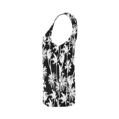 messy palm trees All Over Print Tank Top for Women (Model T43)