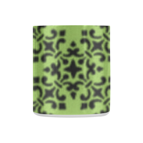 Greenery Damask Classic Insulated Mug(10.3OZ)