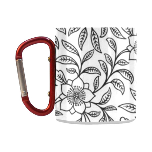 Vintage Lace Floral Classic Insulated Mug(10.3OZ)