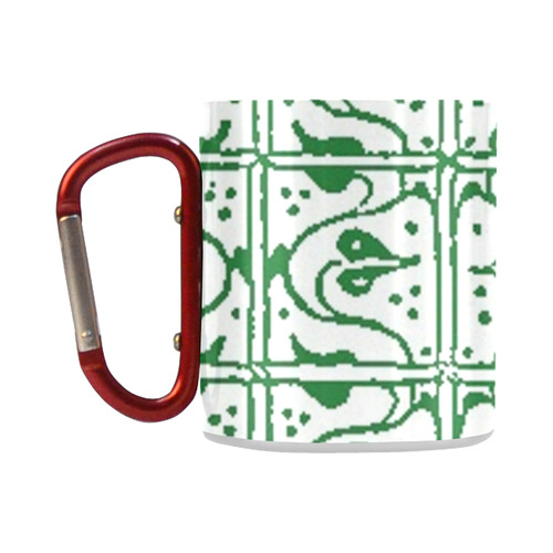 Green Leaf and Vines Classic Insulated Mug(10.3OZ)