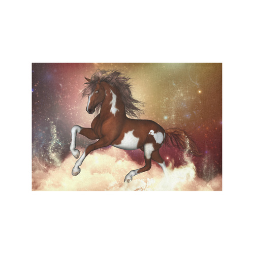 Wonderful wild horse in the sky Placemat 12’’ x 18’’ (Two Pieces)