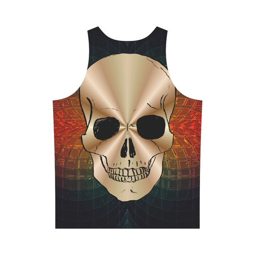 Skull20170528_by_JAMColors All Over Print Tank Top for Men (Model T43)