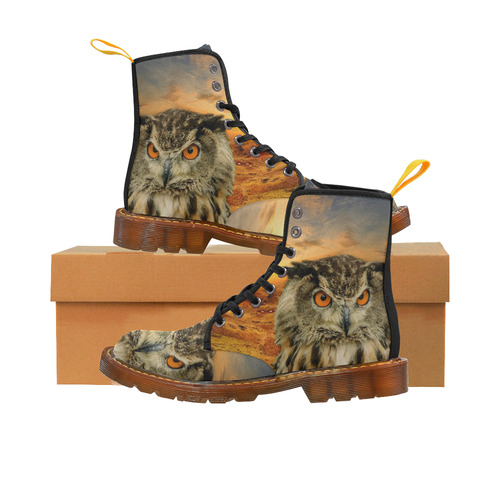 Owl and Sunset Martin Boots For Men Model 1203H