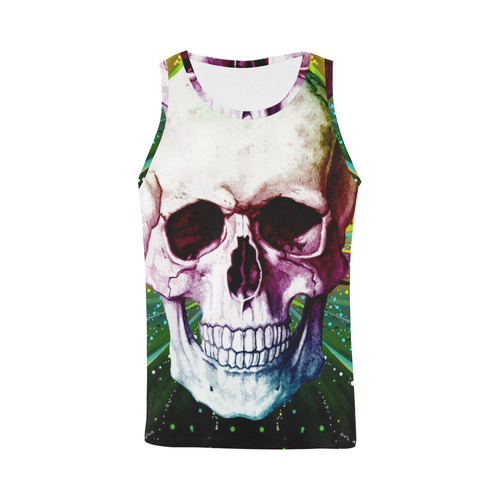 Skull20170531_by_JAMColors All Over Print Tank Top for Men (Model T43)
