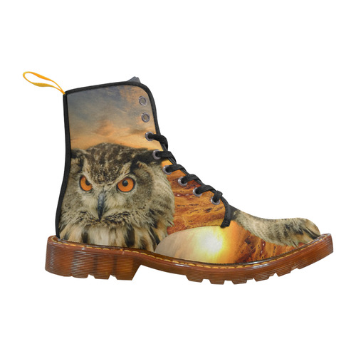 Owl and Sunset Martin Boots For Women Model 1203H