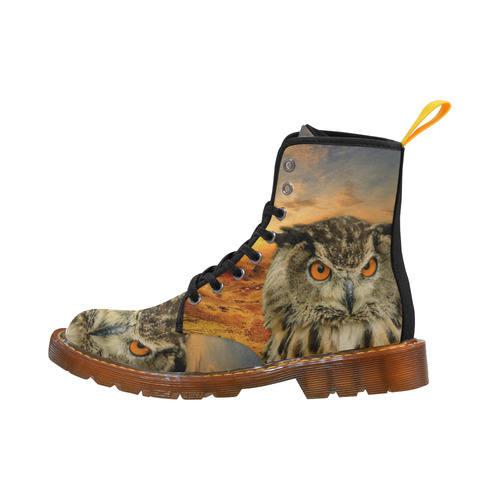 Owl and Sunset Martin Boots For Men Model 1203H