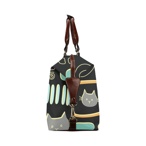 Love Cats Classic Travel Bag (Model 1643) Remake