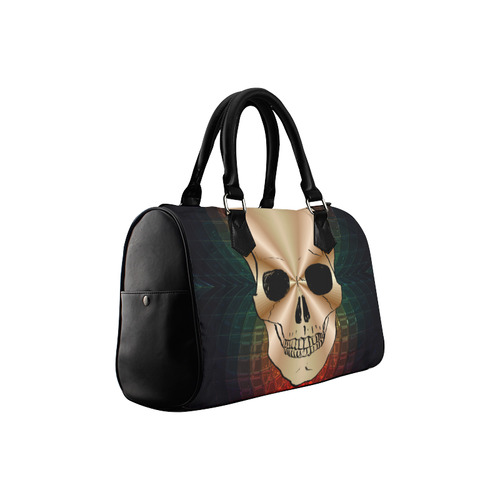 Skull20170527_by_JAMColors Boston Handbag (Model 1621)