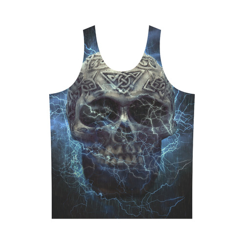 Skull20170532_by_JAMColors All Over Print Tank Top for Men (Model T43)