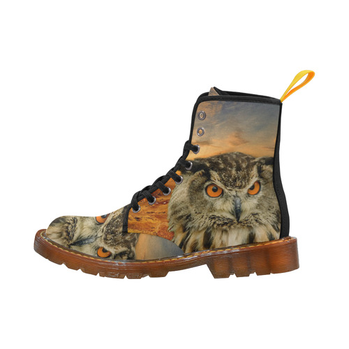 Owl and Sunset Martin Boots For Women Model 1203H