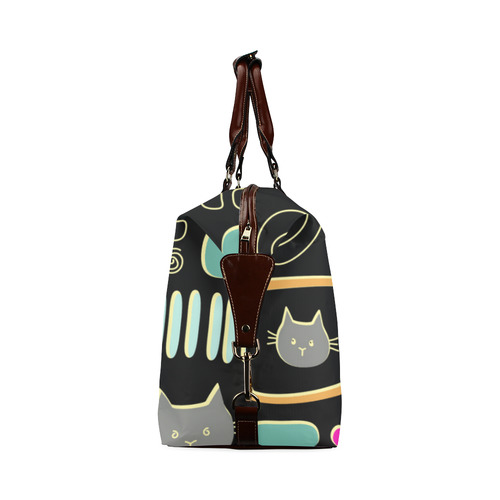 Love Cats Classic Travel Bag (Model 1643) Remake