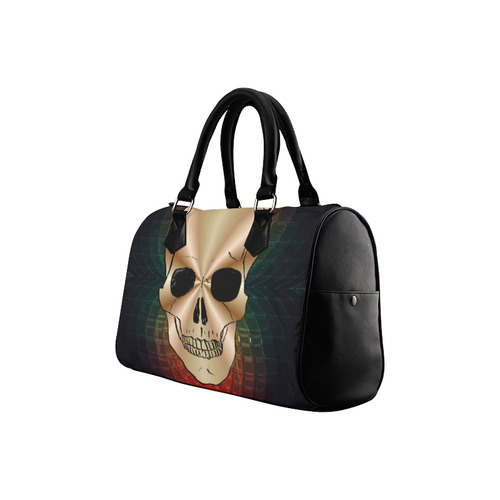 Skull20170527_by_JAMColors Boston Handbag (Model 1621)