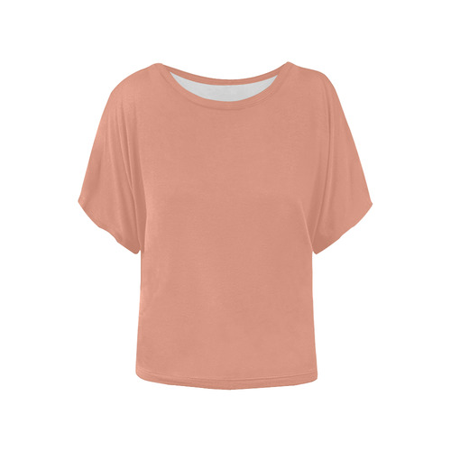 Canyon Sunset Women's Batwing-Sleeved Blouse T shirt (Model T44)