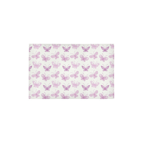 Fantastic Pink Butterflies Area Rug 2'7"x 1'8‘’