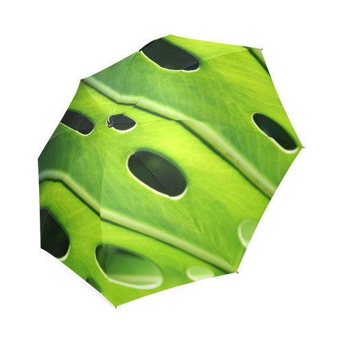 Tropical Monstera Leaf Foldable Umbrella (Model U01)