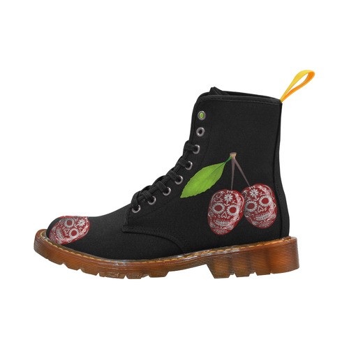 Cherry Sugar Skull Martin Boots For Women Model 1203H