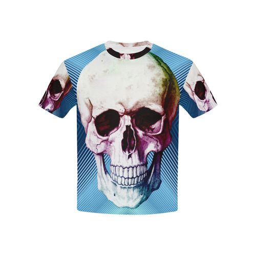 Skull20170530_by_JAMColors Kids' All Over Print T-shirt (USA Size) (Model T40)