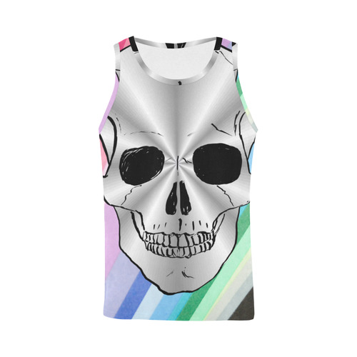 Skull20170529_by_JAMColors All Over Print Tank Top for Men (Model T43)
