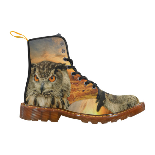 Owl and Sunset Martin Boots For Men Model 1203H