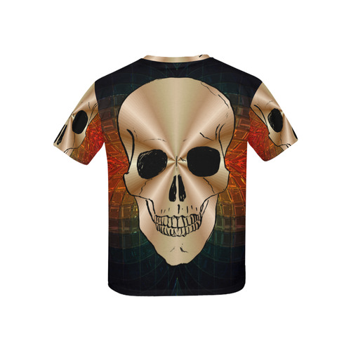 Skull20170528_by_JAMColors Kids' All Over Print T-shirt (USA Size) (Model T40)