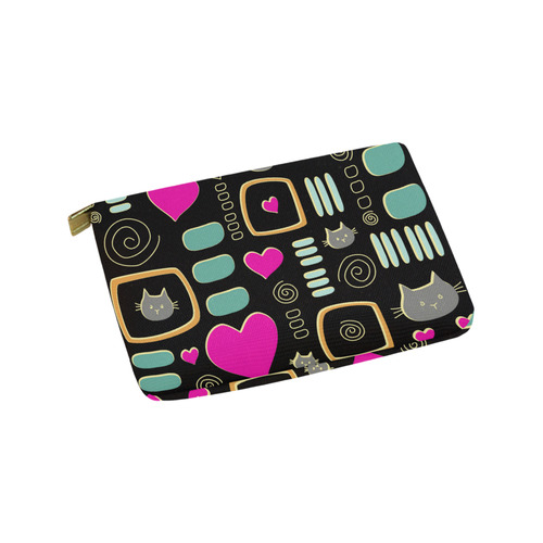 Love Cats Carry-All Pouch 9.5''x6''